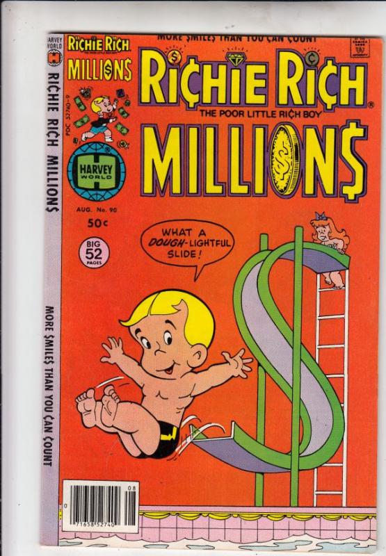 Richie Rich Millions #90 (Aug-78) NM- High-Grade Richie Rich