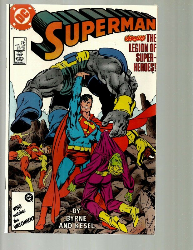 12   DC Superman Comics # 1 2 3 4 5 6 7 8 9 10 11 12 GK45