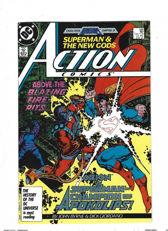 Action Comics #586 Direct Edition (1987)