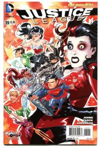 DC Comics New 52 Justice League #39 Harley Quinn Variant Cover