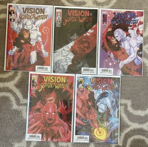 Vision & The Scarlet Witch #1,2,3,4,5 NM 2025
