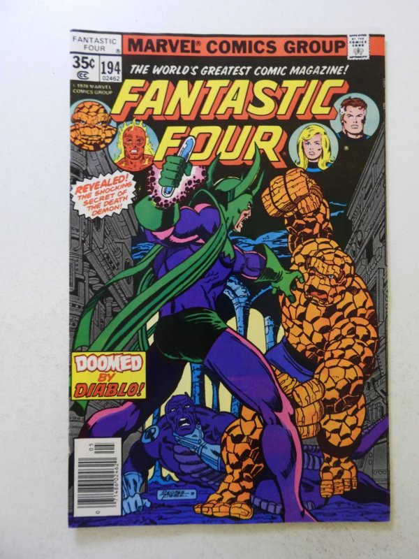 Fantastic Four #194 (1978) VG/FN condition