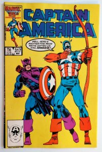 Captain America #317, 1st team appearance of Death-Throws