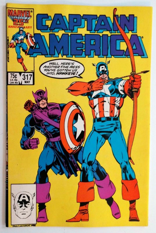 Captain America #317, 1st team appearance of Death-Throws