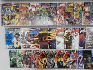 Huge Lot of 200+ Comics W/ Green Lantern, Sinestro, Guy Gardner. AVG VF- Con