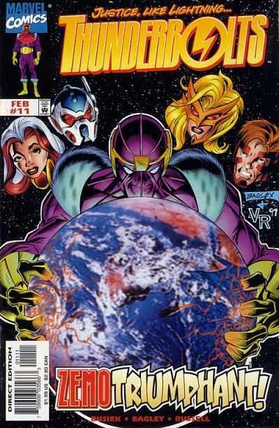 Thunderbolts (1997 series) #11, VF+ (Stock photo)