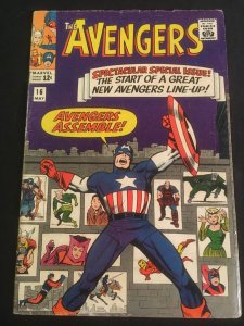 THE AVENGERS #16 New Line-Up, VG Condition