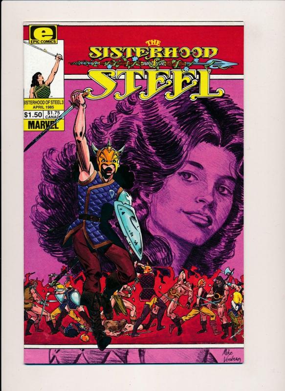 Epic/Marvel Comics The Sisterhood of Steel #3  ~ VF (HX878) 