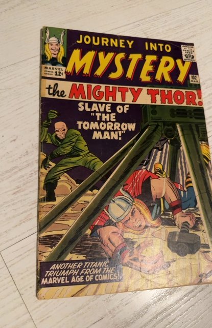 JOURNEY INTO MYSTERY #102 1964 1ST HELA SIF & BALDER MARVEL See Description