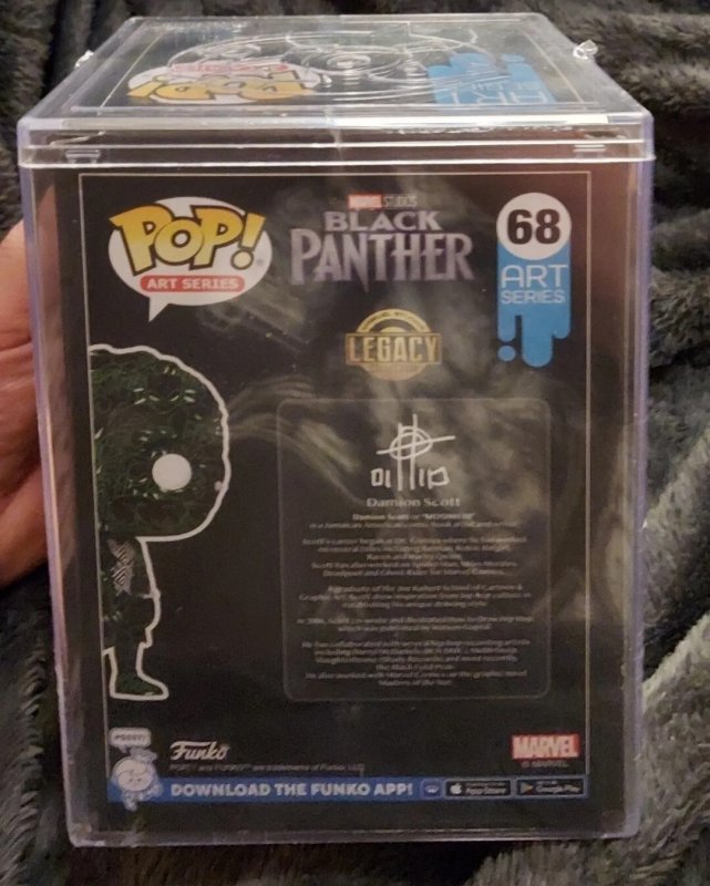 Funko 2022 Pop! Art Series #68 Nakia Marvel Black Panther Walmart Exclusive