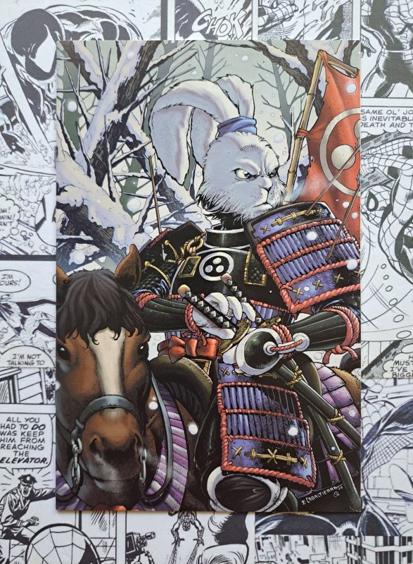 Usagi Yojimbo Wanderers Road #1 Emil Cabaltierra Virgin Variant Stan Sakai
