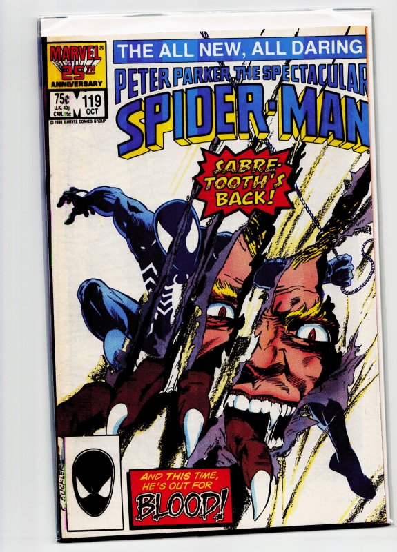 The Spectacular Spider-Man #119 (1986) Spider-Man