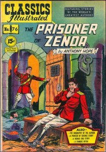 Classics Illustrated (Gilberton) #76 (2nd) FN ; Gilberton | Prisoner of Zenda HR