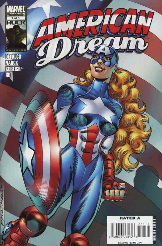 American Dream #1 FN; Marvel | save on shipping - details inside