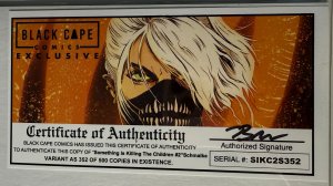 Something is Killing the Children #2 Black Cape Comics Cover (2019) w COA!