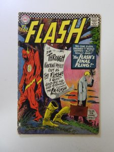 The Flash #159 (1966) VG condition 1/2 spine split