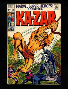 Marvel Super-Heroes #19 Ka-Zar!