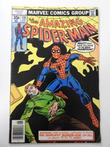 The Amazing Spider-Man #176 (1978) VG Condition moisture stain
