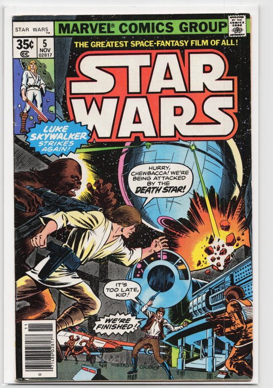Star Wars #5 (1977) Star Wars [Key Issue]