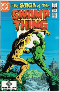 Swamp Thing #11 (1982) - 9.0 VF/NM *Heart of Stone*