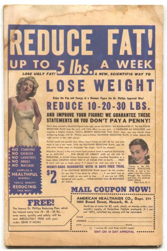 Rangers #53  1950 - Fiction House  -G- - Comic Book