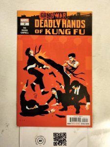 Deadly Hands of Kung Fu Gang War #2 VF-NM Marvel Comic Book 31 TJ81