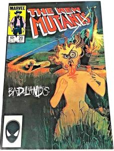NEW MUTANTS #20, VF/NM, Sienkiewicz, Claremont, Marvel 1983 1984, more in store