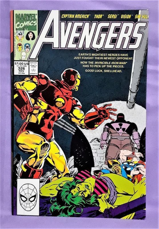 AVENGERS #323 - 332 1st Appearance Origin of RAGE (Marvel 1991)