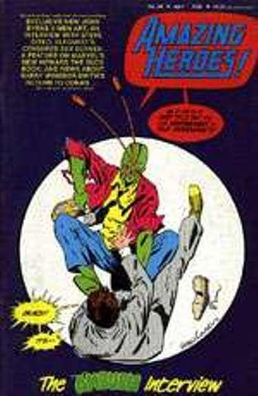 AMAZING HEROES 68 VF AMBUSH BUG PLUS