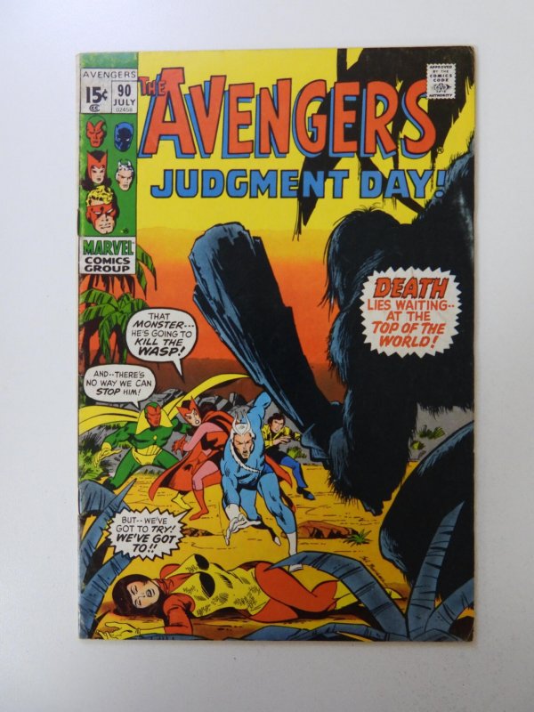 The Avengers #90 (1971) FN- condition