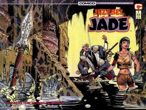 Jezebel Jade #2 VF ; COMICO | Jonny Quest Spin-Off