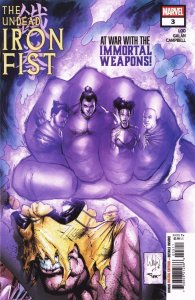 The Undead Iron Fist (2025) #3 NM Whilce Portacio Cover