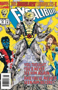 Excalibur #78 (Newsstand) VF ; Marvel | Scott Lobdell