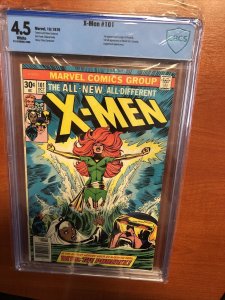 X-Men (1976) # 101 (CBCS 4.5 WP) 1st App Of Phoenix-1st App Of Black Tom Cassidy