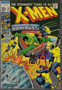X-men #72 (Marvel, 1970)