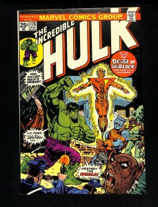 Incredible Hulk (1962) #178 Death & Rebirth Adam Warlock!