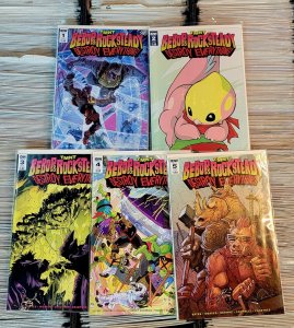 TMNT Bebop & Rocksteady Destroy Everything 1-5 Sub Variant Comic Book Set 2018