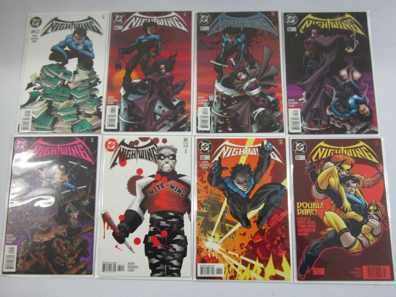 Nightwing lot 34 different from #4-49 + Special 8.0 VF (1997-2000 1st Series)