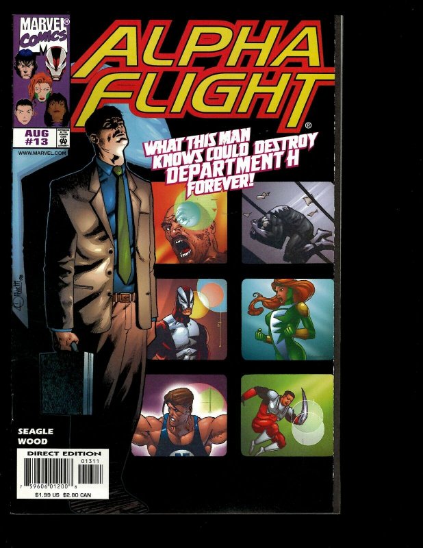 12 Alpha Flight Marvel Comics 1 2 3 4 5 6 8 10 11 12 13 14 Wolverine Canada GK16