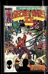 Secret Wars II #7 (1986) Spider-Man