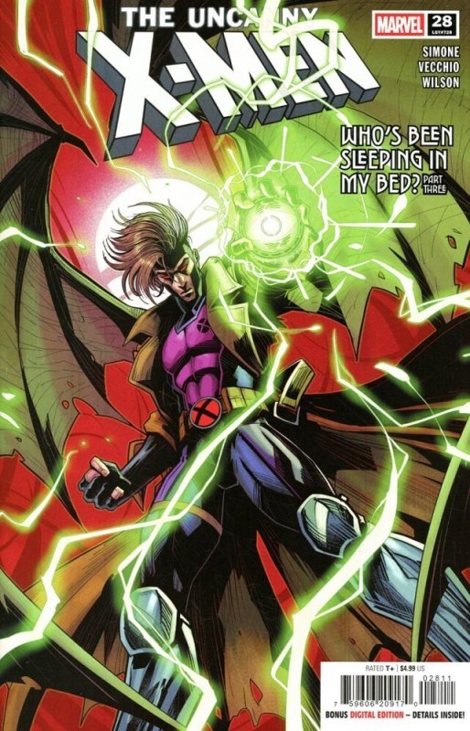 Uncanny X-Men #28 Luciano Vecchio Regular Cover Near Mint