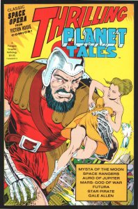 Thrilling Planet Tales 1991-Matt Baker-George Evans--History of Planet Comics...
