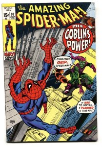 AMAZING SPIDER-MAN #98 Drug abuse issue-1971-GREEN GOBLIN-MARVEL FN/VF