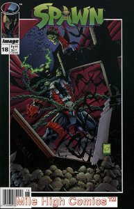 SPAWN (1992 Series) #18 NEWSSTAND Very Fine Comics Book