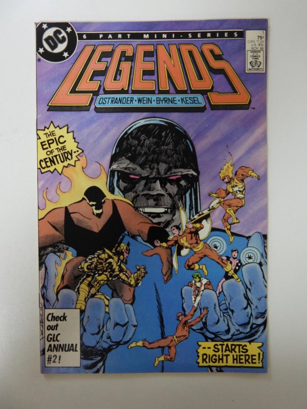 Legends #1 (1986) 1st appearance of Amanda Waller VF condition