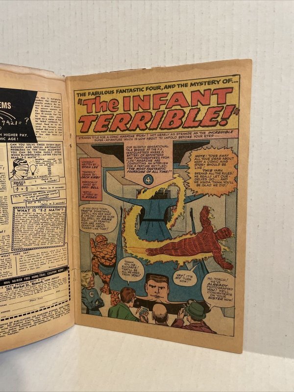 Fantastic Four #24 Stan Lee story Kirby and Rousso Art