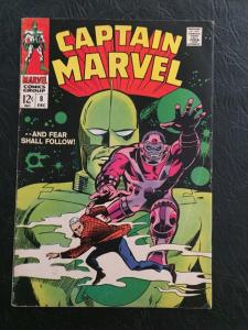 CAPTAIN MARVEL #8  / MARVEL / 1968 /