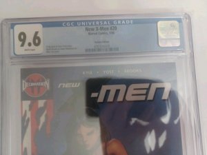 New X-men #20 Billy Tan Variant - Laura Kinney - 2006 - CGC 9.6