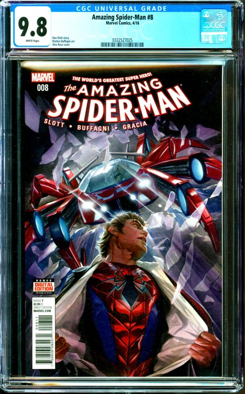 Amazing Spider-Man #8 CGC Graded 9.8