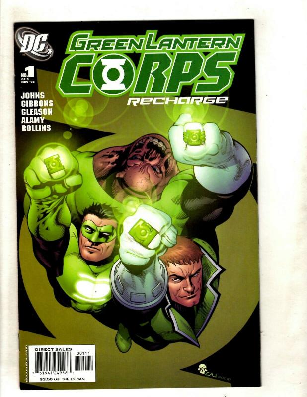 9 Comics Green Lantern Recharge 1 2 3 4 5 (2) Hal Jordan 3 Tales 1 Parallax MF16